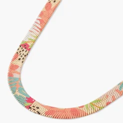 Fashion Balaboosté Collier chaine serpent Balagane à imprimé floral