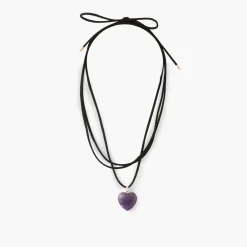 Best Sale Balaboosté Collier cordon à pendentif coeur