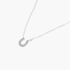 Clearance Balaboosté Collier fer à cheval Argent Garanti