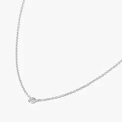 Hot Balaboosté Collier fin Diamant serti et Argent Garanti