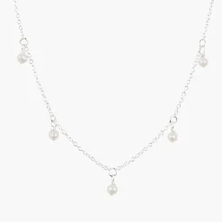 Store Balaboosté Collier perles d'imitation Argent Garanti