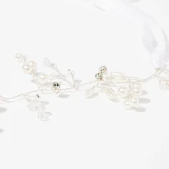 Flash Sale Balaboosté Couronne de fleur en ruban - blanc