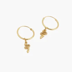 Online Balaboosté Créoles serpent Argent Garanti