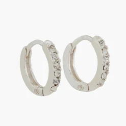 Fashion Balaboosté Créoles strass Argent Garanti