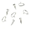 Online Balaboosté Fermoirs à boucles d'oreilles x8 argentés
