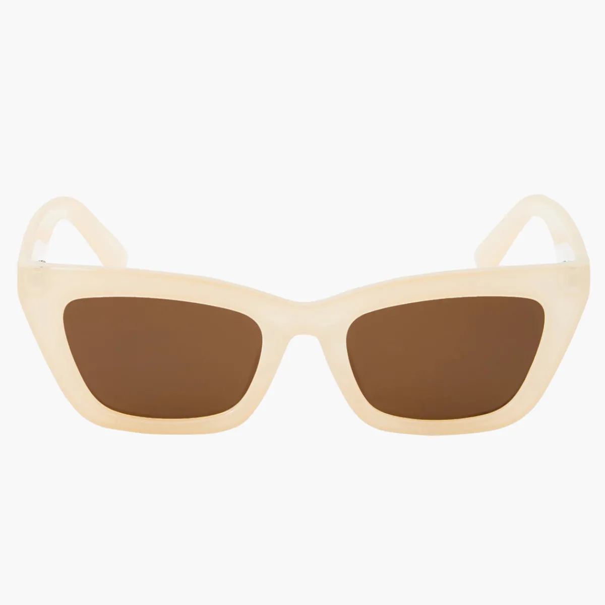Sale Balaboosté Lunettes de soleil Rectangulaire beige