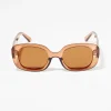 Clearance Balaboosté Lunettes de soleil rectangulaires - marron - cat. UV 3