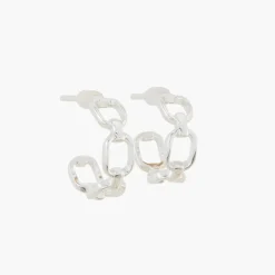 Hot Balaboosté Mini-créoles maillons Argent Garanti