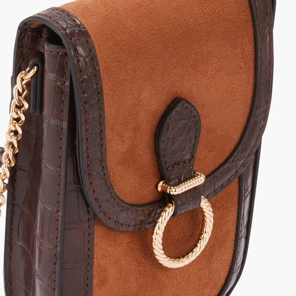 Outlet Balaboosté Pochette de téléphone bi matiere et boucle ronde