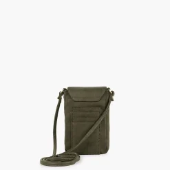 Cheap Balaboosté Pochette de téléphone bi-matière kaki