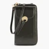 Sale Balaboosté Pochette de voyage à bandoulière effet métallisé