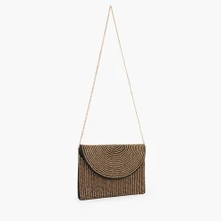 Best Sale Balaboosté Pochette strass doré