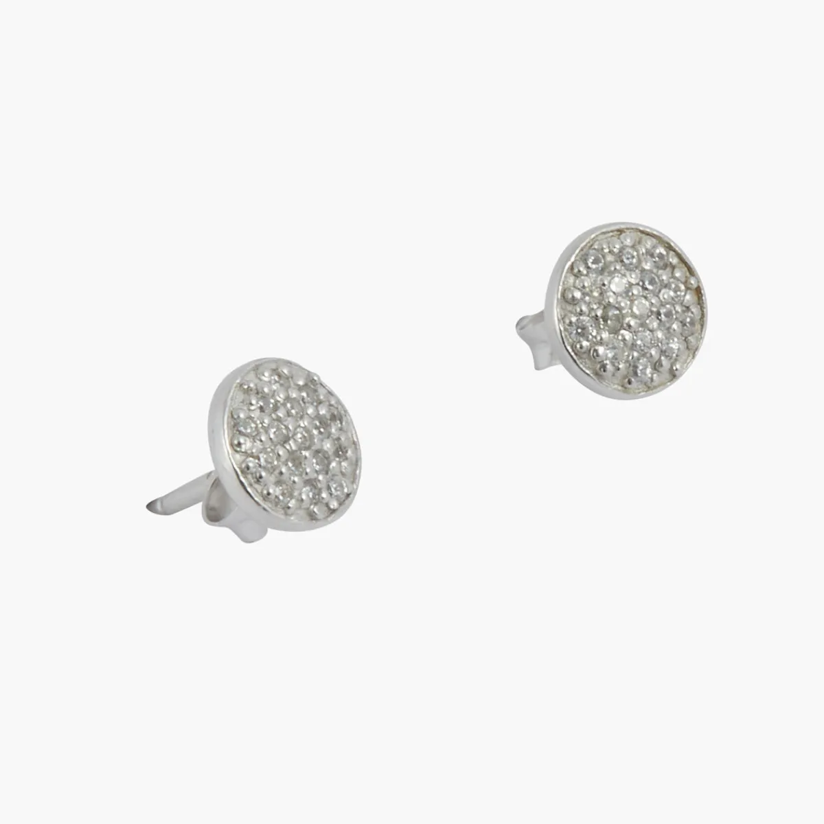Flash Sale Balaboosté Puces d'oreilles strass Argent Garanti Silver Idol