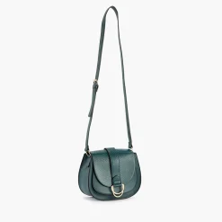 Flash Sale Balaboosté Sac à bandoulière arrondie bi-matière vert