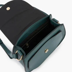 Flash Sale Balaboosté Sac à bandoulière arrondie bi-matière vert