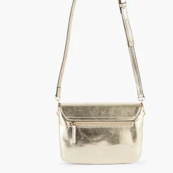 Store Balaboosté Sac à bandoulière bi-matière doré