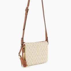 New Balaboosté Sac à bandoulière bi-matière jacquard