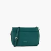 Cheap Balaboosté Sac à bandoulière effet grainé vert