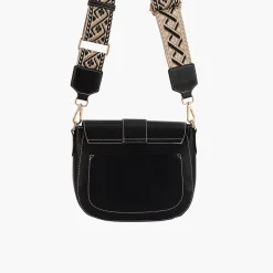 New Balaboosté Sac à bandoulière motif ethnique - noir