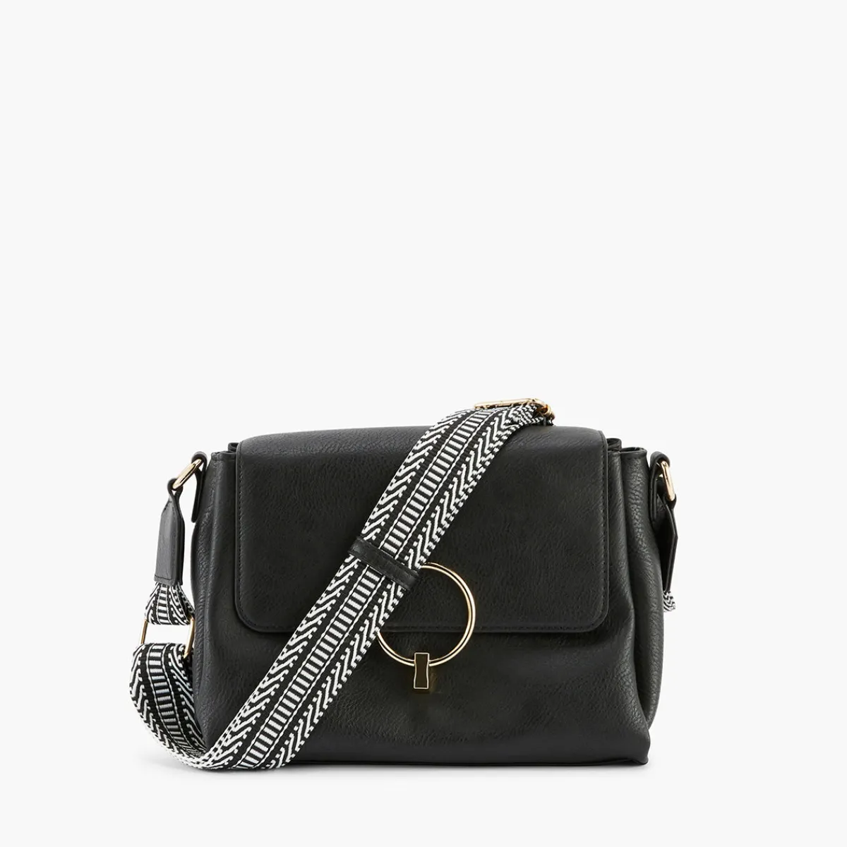 Fashion Balaboosté Sac à bandoulière multipocket noir