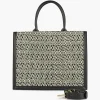 Shop Balaboosté Sac à main jacquard noir et blanc