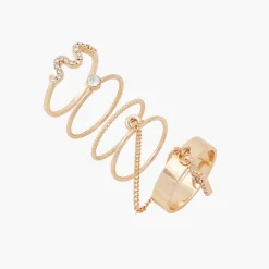 Clearance Balaboosté Set de 5 bagues assorties