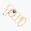 Discount Balaboosté Set de 5 bagues fantaisies