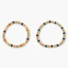 Outlet Balaboosté Set de 2 bracelets élastiques à perles plates