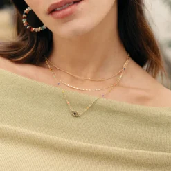 Outlet Balaboosté Set de 3 colliers oeil