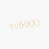 Flash Sale Balaboosté Set de 3 créoles Argent Garanti