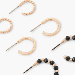 Discount Balaboosté Set de 3 créoles assorties