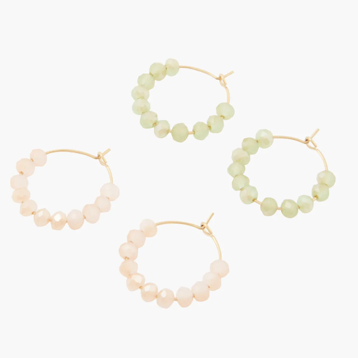Best Sale Balaboosté Set de 2 petites créoles acier inoxydable