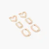 Cheap Balaboosté Set de 3 petites créoles assorties