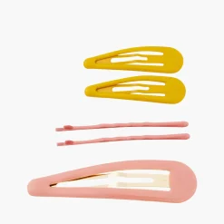 Outlet Balaboosté Set de 3 pinces à cheveux + 1 paire de boucles d'oreilles