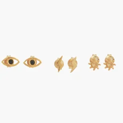 Cheap Balaboosté Set de 3 puces d'oreilles Argent Garanti