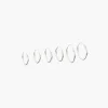 Best Balaboosté Set de créoles Argent Garanti