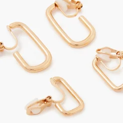 Shop Balaboosté x2 clips d'oreilles rectangulaires